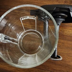 LAVAZZA Transparent Glass Coffee Mug With Steamer for Classy Plus Machine